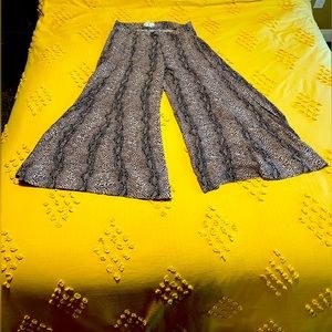 Absolutely Adorable, Anthropologie animal print culottes!!! Size 12!!